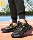 Soft sole lace-free anti-smash and anti-puncture safety shoes