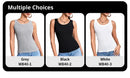European and American Size Ladies Suspender Vest Sleeveless Top Solid Color Sexy Thread Bottoming Vest for Four Seasons. - M & M Global