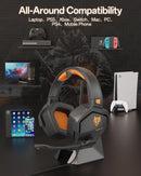 NUBWO N16 Wired Gaming Headsets for Xbox PS5 PS4 PlayStation Switch Mac Over Headphones with MIC Stereo Sound Wired Xbox Headet