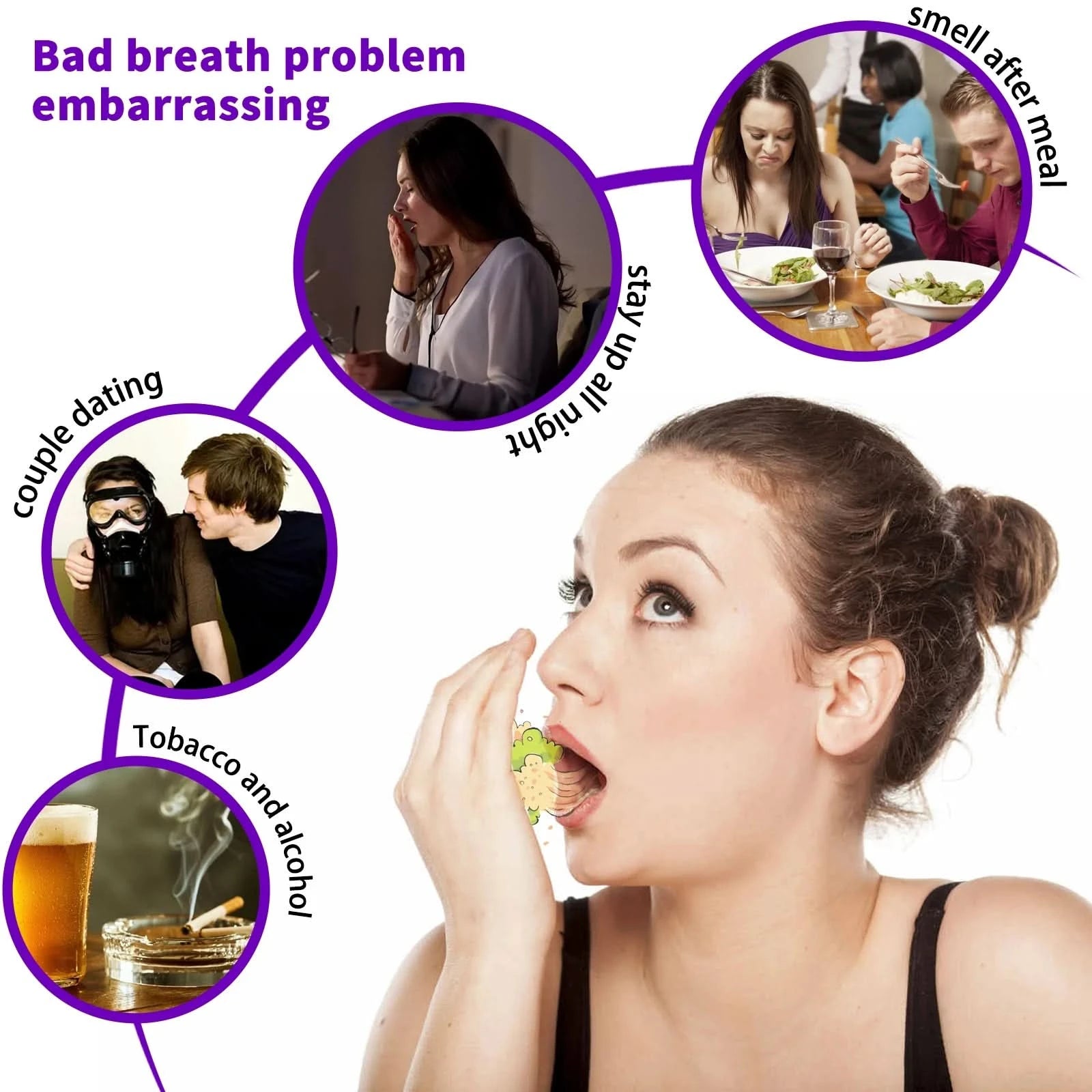 Fresh Oral Spray Clean Oral Prevent Bad Breath Leave Fragrance For A Long Time Portable Oral Spray Suitable For Both Men & Women - M & M Global