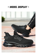 Soft-soled, comfortable, anti-smash, anti-puncture and breathable safety shoes