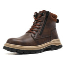 Waterproof Safety Boots Men Indestructible Steel Toe Work Boots Anti-smash Stab-resistant Safety Shoes Biker Botas Para Hombre