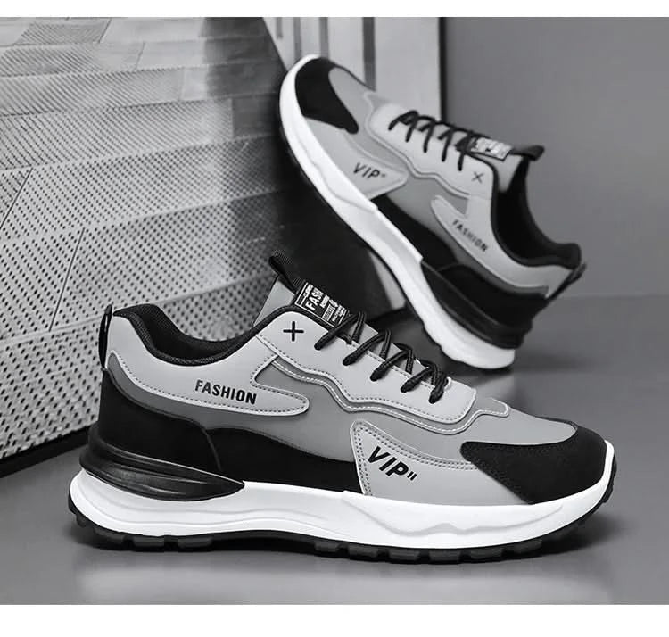 Summer men's new breathable Forrest Gump shoes men's sports shoes Korean version versatile thick sole casual running dad shoes - M & M Global