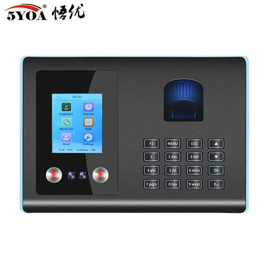 AF01 Biometric Face Facial Fingerprint Recognition Time Attendance No Touch Contactless System Machine Device Machine - M & M Global