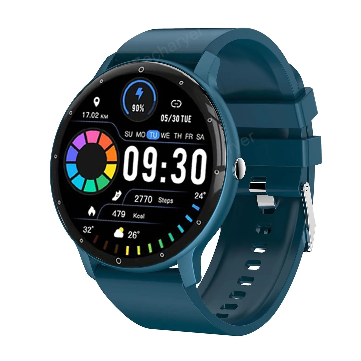 Smartwatch, Multi-sport Mode, Wireless Calling/dialing, Multiple APP Alerts, Sleep Monitoring, Compatible with IPhone/Andriod