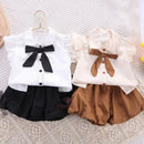Girls Summer Casual Set Summer Vacation Bow Top + Shorts 2 Piece Set Children Clothes Girl - M & M Global