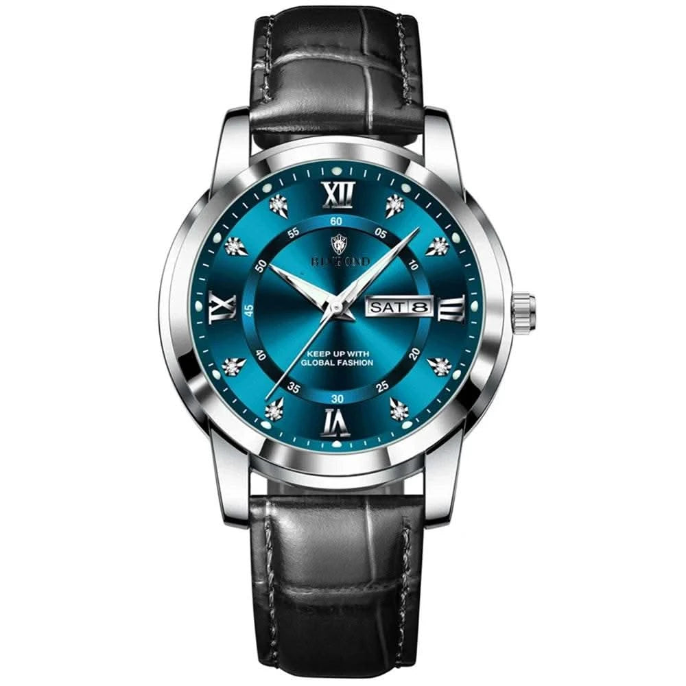 Casual Business Movement Fashion Quartz Wristwatches Gold Diamond Clock Men Luxury Watch Automatic Watches Mens Gifts Relojes - M & M Global