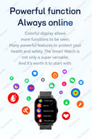 2026 New Bluetooth Call Smart Watch Information Push Men Women Health Monitoring Watch Pedometer IP68 Smartwatch For Android IOS