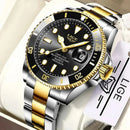 Reloj LIGE Top Brand Luxury Fashion Diver Watch Men Waterproof Date Clock Sport Watches Mens Quartz Wristwatch Relogio Masculino - M & M Global
