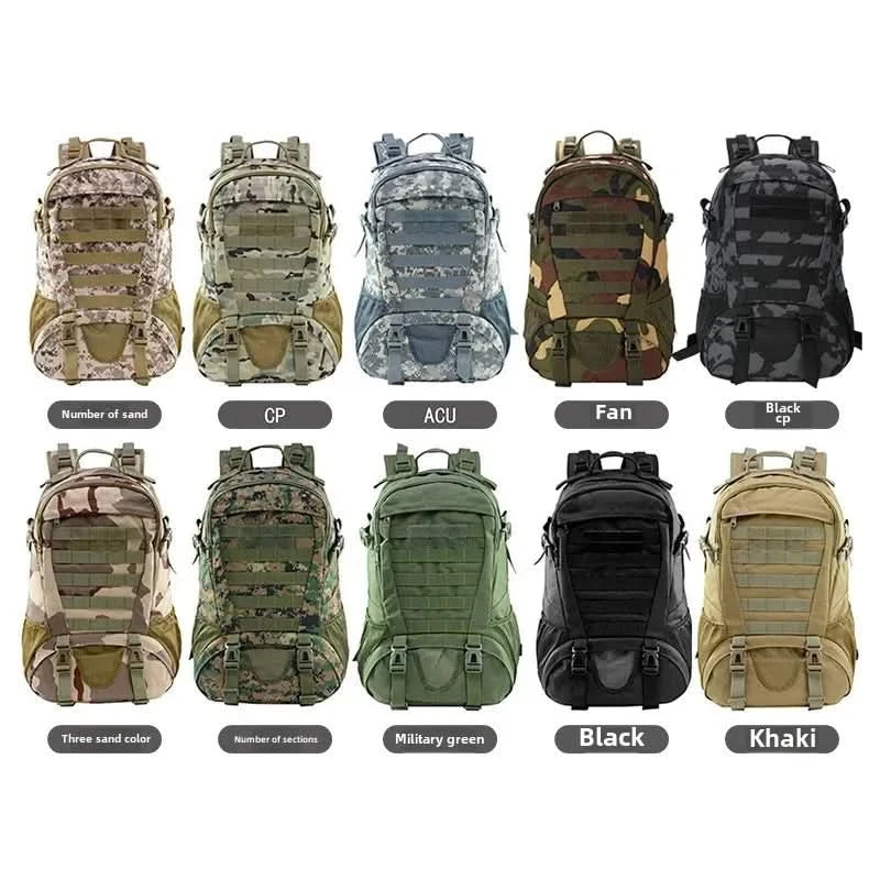 Outdoor Tactical Sports Climbing Backpack Professional Cycling Hiking Traveling Durable Double Shoulder Bag Outdoor Gear - M & M Global