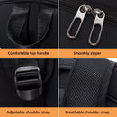 Unisex Tennis Backpack Multifunctional Badminton Racket Bags Large Capacity Sports Bagpack with Shoes Pocket Hold 1-3 Rackets