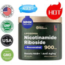 NAD+ Supplements for Anti-Aging Energy Focus and Nicotinamide Riboside Resveratrol - M & M Global