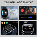 Smart watch, can answer and make calls, has message reminders, compatible with Android and iPhone