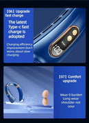 Portable Neck Fan Personal 4000mah Bladeless Cooling Neck Fan Blow Cold Air Neck Cooler Wearable Fan Around Your Neck Adjustable
