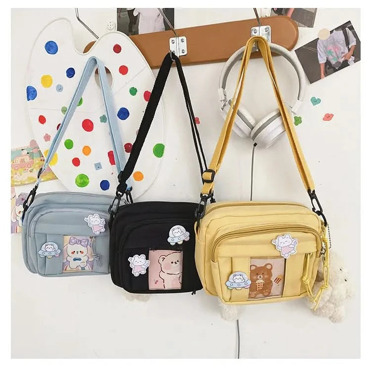 New Kawaii Bag Girls New JK Transparent Bag Small Crossbody Bag For Women Purses and Handbags Shoulder Bag Itabag Bolso - M & M Global