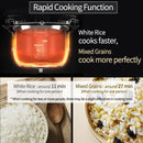 [] CRH-TWK1040WUS | Induction Heating Dual Pressure Rice Cooker 10 Cup (Uncooked) | Non-stick Coating | Stainless Cover | High/N - M & M Global
