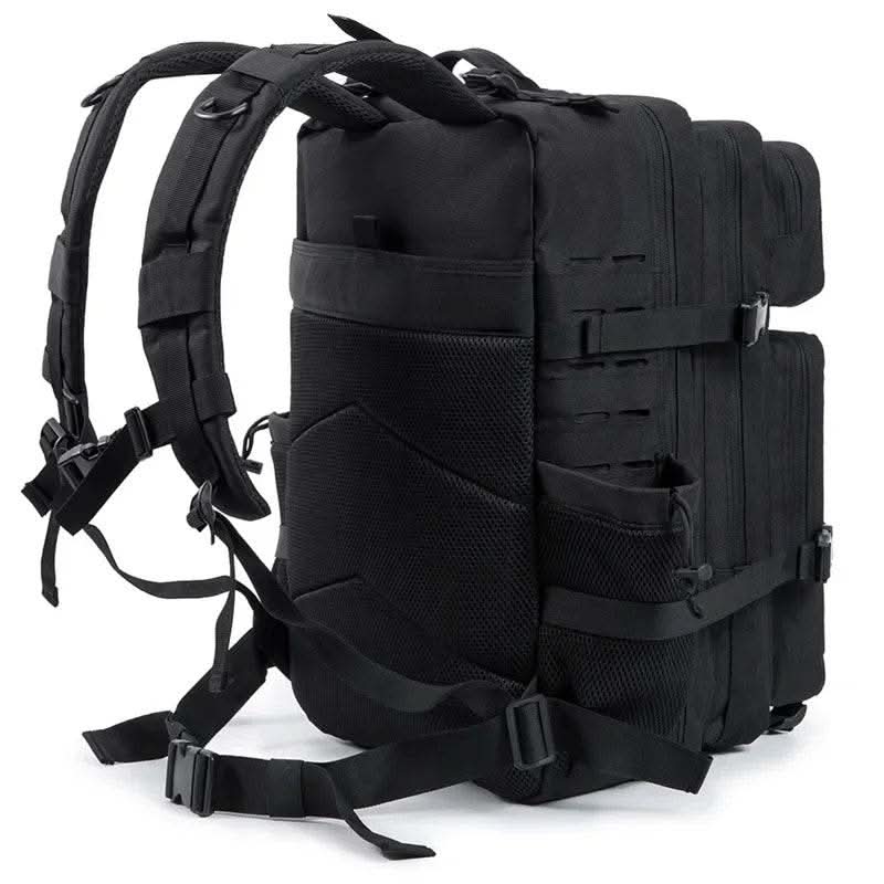 25L/45L Tactical Backpack for Men and Women Outdoor Survival Bug Out Bag Small School Rucksack Hking with Bottle Holder - M & M Global