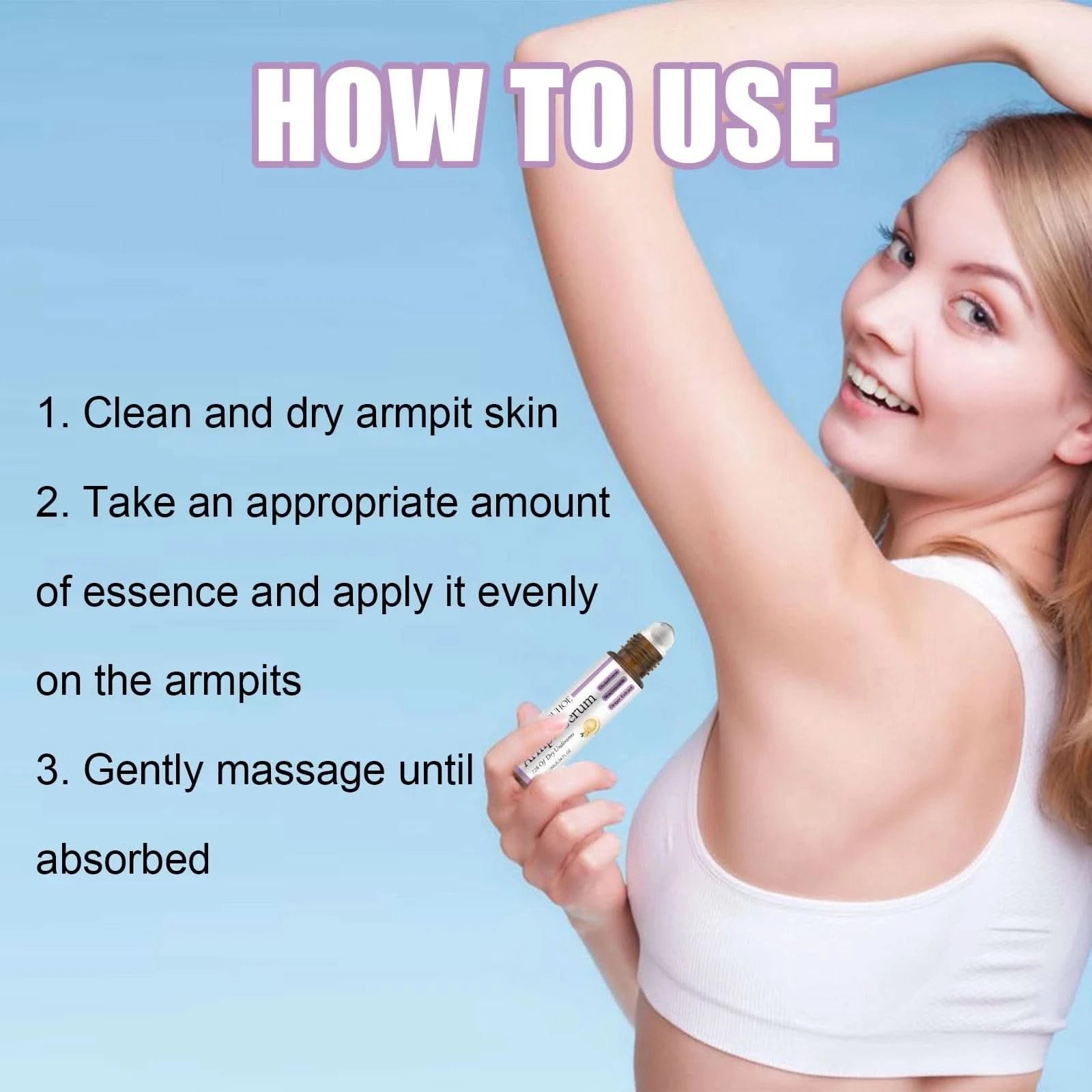 Armpit Serum Deeply Moisturizes Soft Skin and Long-lasting Hydration Effectively Fade Dullness 72h Underarm Brighten Essence - M & M Global