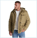 LZLLTT Men Winter Warm Parkas Mens Fleece  Jacket Parkas Men Casual Cotton Outdoor Fur Trench Padded Jackets Coats