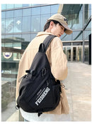 Techwear Style Outdoor Motorcycle Sport Single Shoulder Backpack Unisex Hip Hop Multifunction Chest Bag Tactical Crossbody Bag - M & M Global