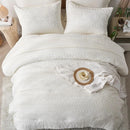 1515/5000 7-Pcs Bohemian tufted Comforter sets, soft comfort, Bedding Sets, room decor, all-season, Queen/King