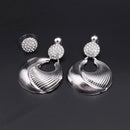 Dubai Jewelry Set For Women Silver Plated Luxury Necklace Earrings Bracelet And Ring Set Jewelry For Wedding Party Trending ﻿ - M & M Global