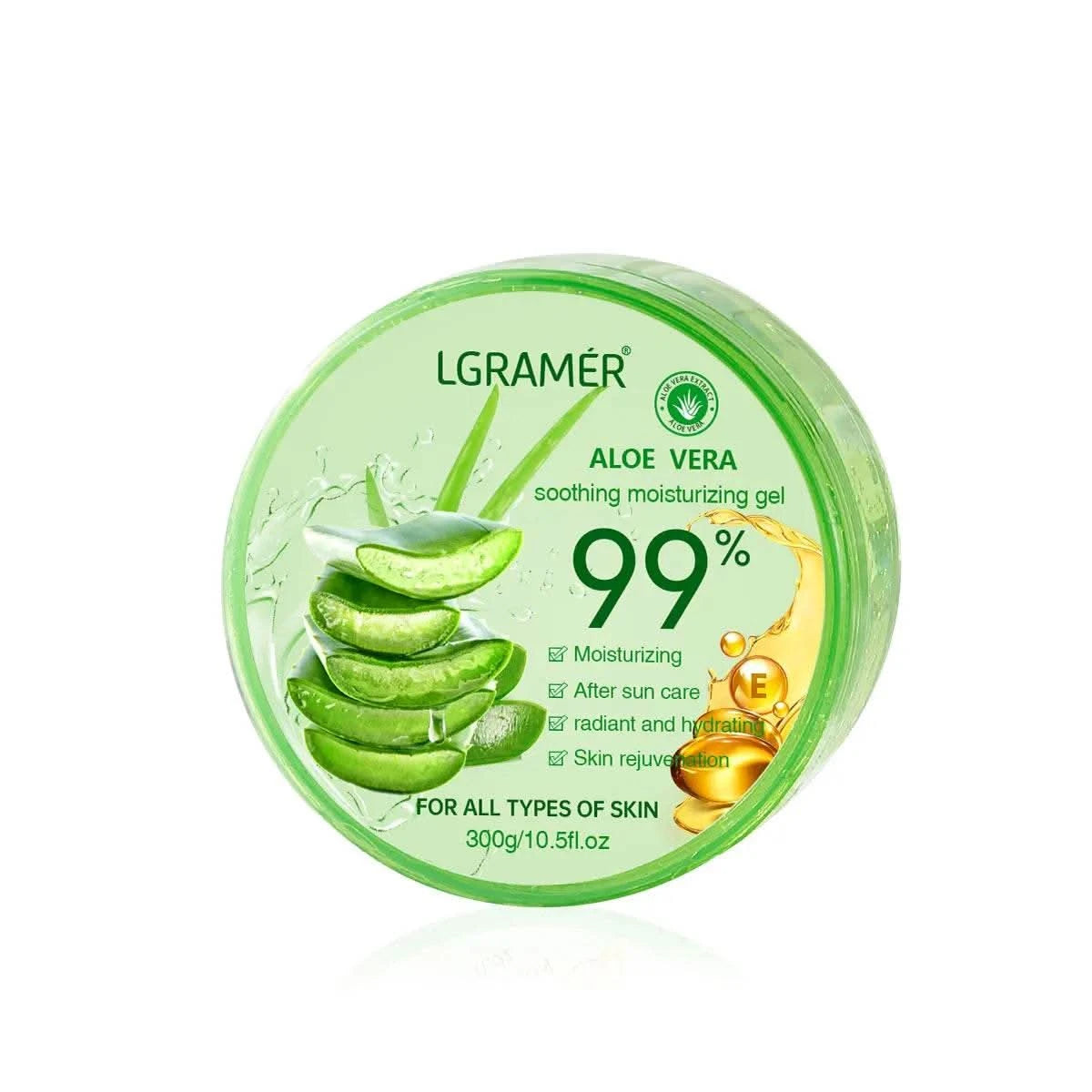 99% Aloe Vera Moisturizing Gel Refreshing Non Sticky Facial Facial Cream Wash Free Deep Nourishing Maintain Skin Face Care Skin - M & M Global
