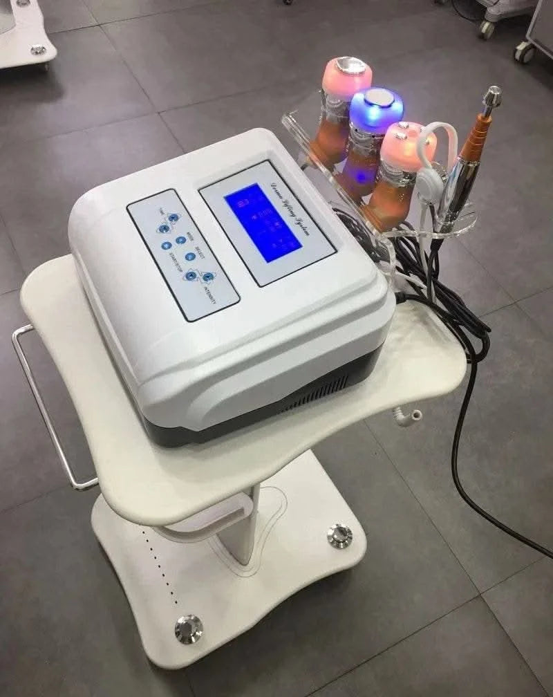 5 in 1 Mesotherapy Machine Body and Facial No-needle Skin Care Beauty Device EMS Electroporation Anti-aging Face Lift Tightening - M & M Global