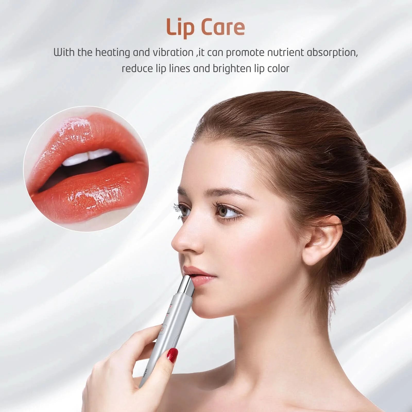 Sejoy Eye Beauty Device Home Skin Care Tool ION Heat Face Beauty Instrument Facial Lifting Massager Anti Wrinkle - M & M Global