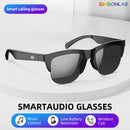 2026 New Hot Sale AI Assistant Smart Glasses 360° HD Sound Smart Touch Control Phone Answer Call Anti-UV Lenses IP4 Riding Gifts