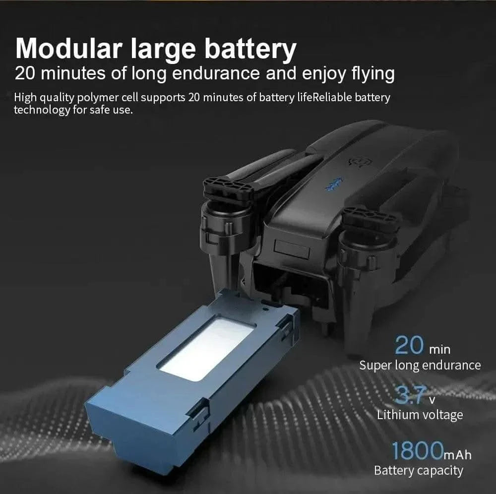 E99 Pro Drone Quadcopter Remote Control Handle Four Axis Aircraft HD 6K Photography UAV Altitude Fixation Helicopter Toys - M & M Global