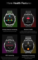 2026 New Nursing Grade ECG Health Smart Watch Blood Pressure Lipid Uric Acid 650nm Dual-Probelaser Heart Analysis Smartwatch