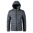 New Autumn Winter Men Warm Waterproof Parkas Jacket Coat Mens Hooded Casual Brand Windproof Thick Outwear Hat Parkas Jacket Male