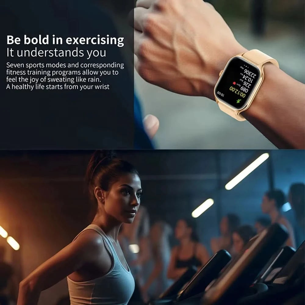 KESHUYOU New Smart Watch H9 Pro MAX 2.01-inch HD Display Bluetooth Call Message Alert Sports Mode Smartwatch For Men Women - M & M Global