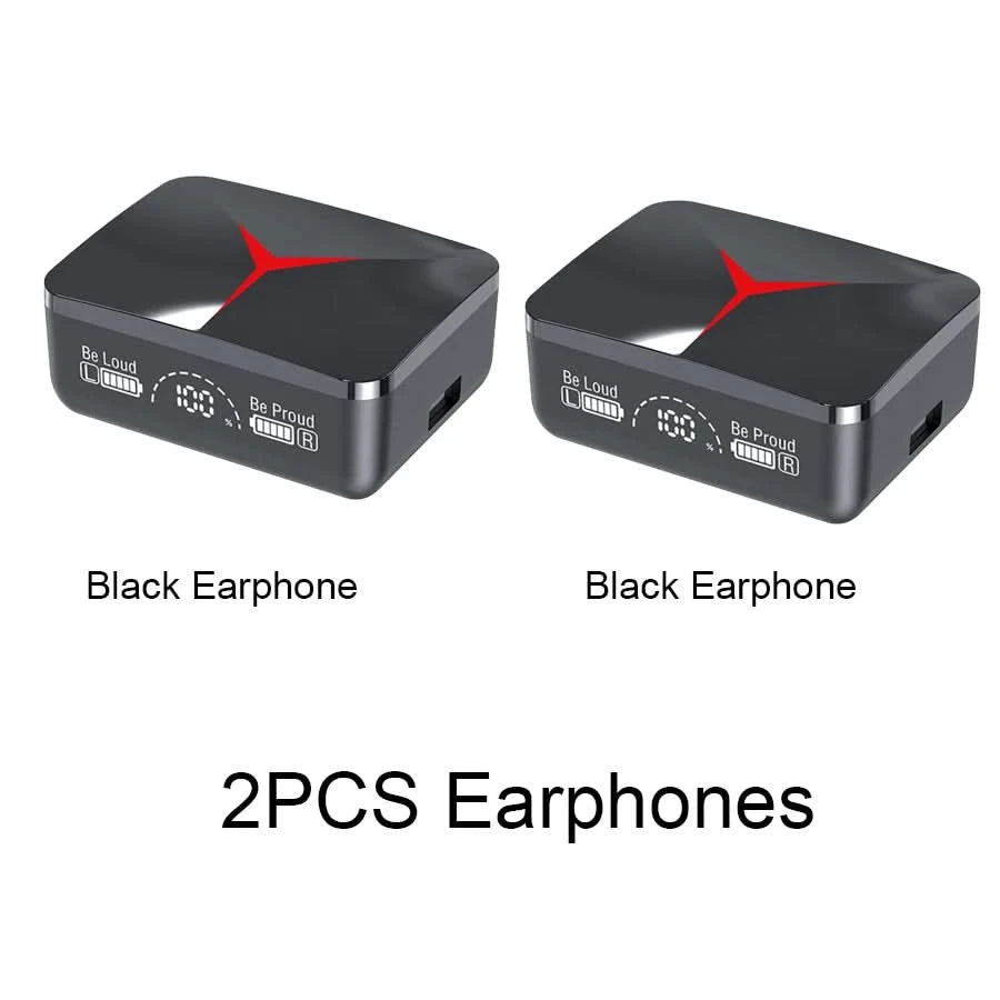 Original TWS M90 Wireless Headphones Sliding Cover Gaming Earphone Bluetooth 5.3 Sport Earbuds Music Headsets For Iphone Xiaomi - M & M Global