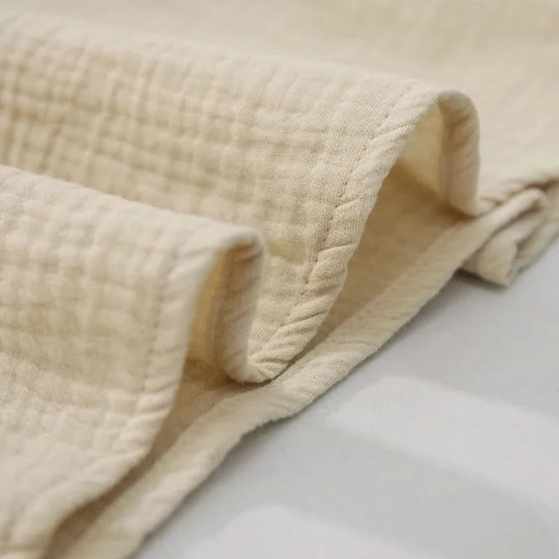 Newly 100% Cotton Gauze Dress For Women 2023 Square Collar Sleeveless Open Side Long Dress Summer Comfortable Beach Outfit - M & M Global