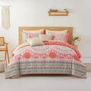 Printing Comforter Set-7 Pieces in a Bag, Bedding Sets with Comforters,Flat Sheets, Fitted Sheet,2 Pillowcases & 2 PillowShams