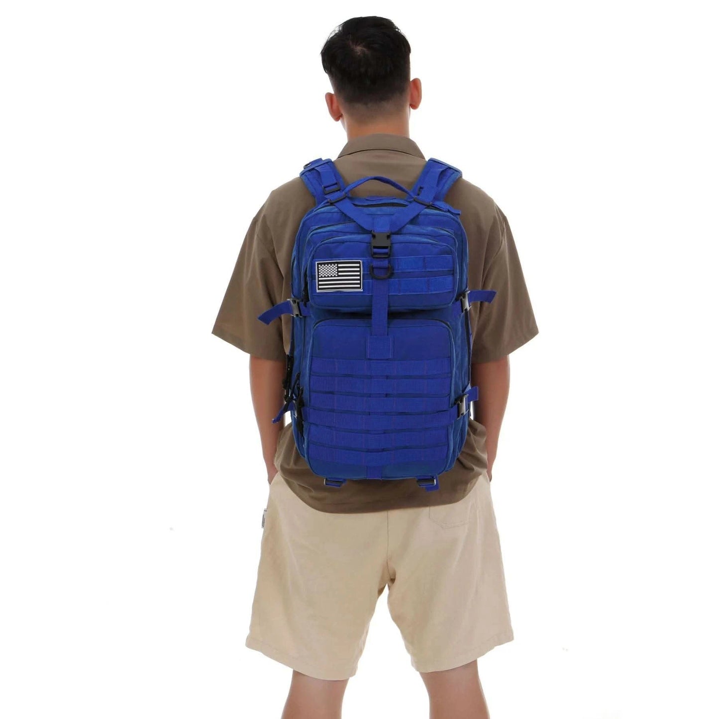 25L/50L Sturdy Nylon Waterproof Tactical Sports Trekking Fishing Hunting Camping Hiking Bag Backpack Outdoor Rucksacks - M & M Global