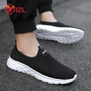 YRZL Mesh Loafers Men Casual Shoes Summer Lightweight Outdoor Male Walking Shoes Anti-slip Comfortable Slip on Loafers for Men - M & M Global