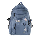 Fashion Big Student Backpack NEW Badge Rucksack Girls School Bag High Capacity Women Backpack Female Cute Leisure Travel Mochila - M & M Global