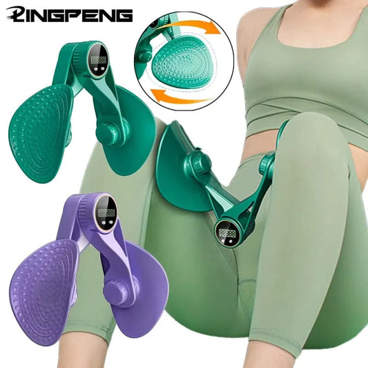 Multifunctional Leg Beauty Device Postpartum Repair Pelvic Floor Muscle Trainer Leg Clamp Countable Trainer Leg Clamp - M & M Global