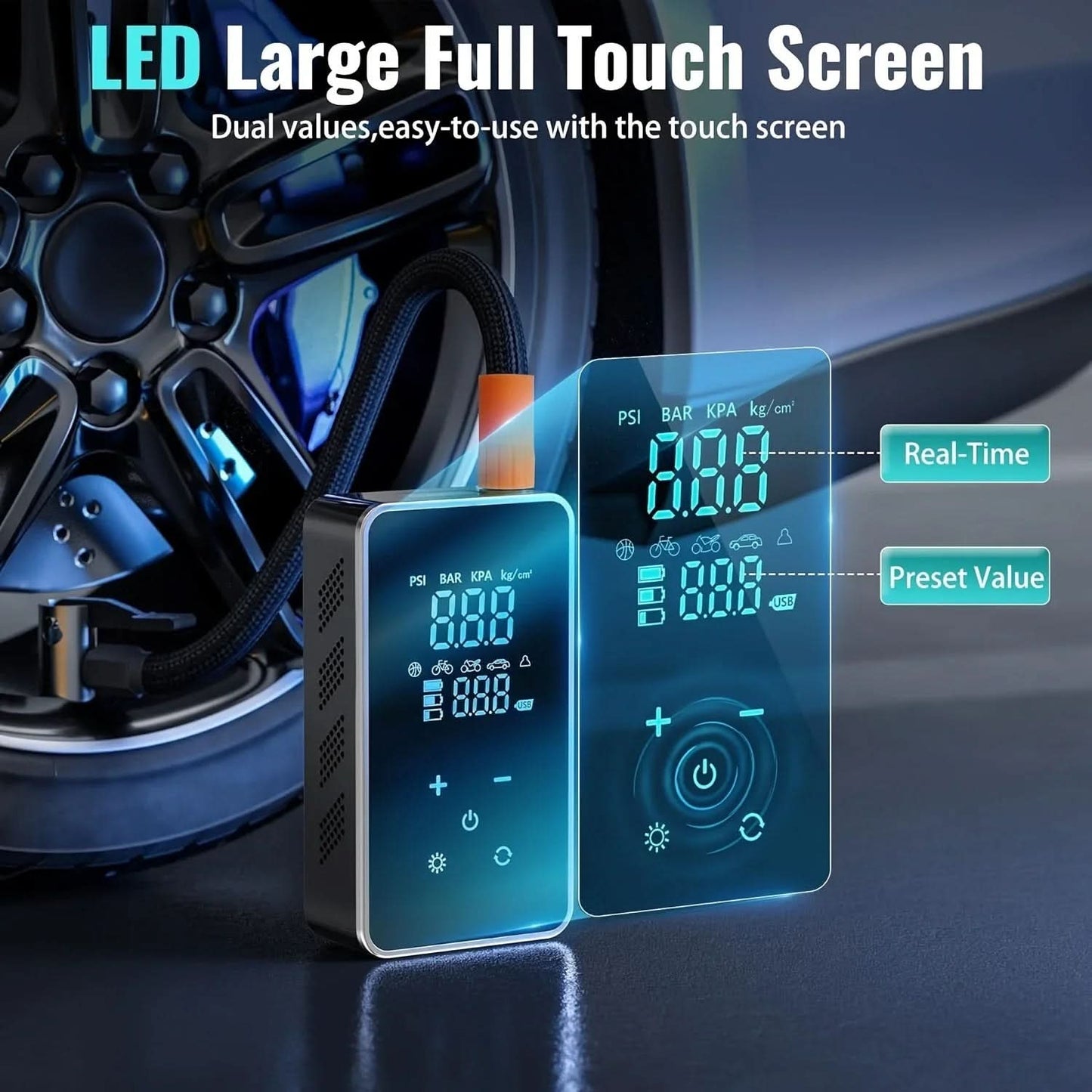 Inflate™ Smart Tire Pump - M & M Global