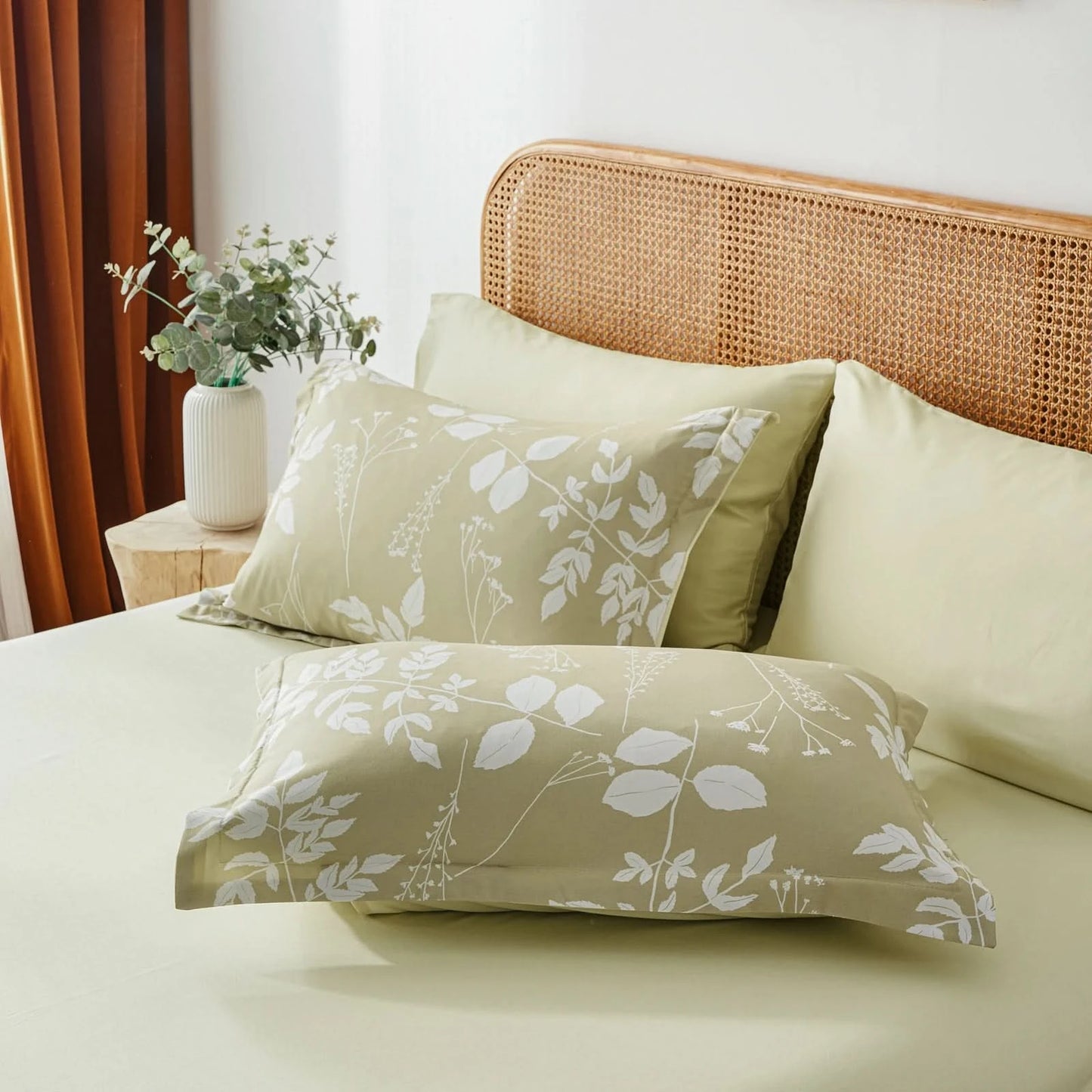 Blue bed with pillows and a blanket in a bedroom setting
Comfora Cozy Bedding Set
sage green bedding
white bedding set
comforter set queen
floral duvet cover
Comfora Cozy Bedding Set
plush comforter set cozy pack
ultra-soft all-season comforter and shams
luxury cozy bedding set online
warm textured comforter set King/Queen