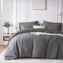 Blue bed with pillows and a blanket in a bedroom setting
Comfora Cozy Bedding Set
sage green bedding
white bedding set
comforter set queen
floral duvet cover
Comfora Cozy Bedding Set
plush comforter set cozy pack
ultra-soft all-season comforter and shams
luxury cozy bedding set online
warm textured comforter set King/Queen
