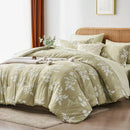 Blue bed with pillows and a blanket in a bedroom setting
Comfora Cozy Bedding Set
sage green bedding
white bedding set
comforter set queen
floral duvet cover
Comfora Cozy Bedding Set
plush comforter set cozy pack
ultra-soft all-season comforter and shams
luxury cozy bedding set online
warm textured comforter set King/Queen
